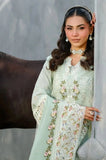 ELAF - 3PC Summer Lawn Embroidered Shirt with Cotton Net Embroidered Dupatta and Trouser - SS0794
