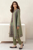 Jazmin - 3PC Dhanak Embroidered Shirt With Dhanak Embroidered Dupatta and Trouser - SS0906