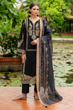 BAROQUE - Winter 3PC Dhanak Embroidered Suit - SS0485