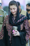 ZARA SHAHJAHAN - 3PC Dhanak Embroidered Shirt with Dhanak Embroidered Dupatta and Trouser - SS01165