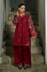 Zara Shahjahan - 2PC Lawn Embroidered Shirt and Trouser - SS0278