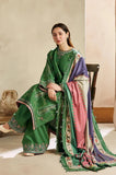 Zara Shahjahan - 3PC Dhanak Embroidered Shirt With Dhanak Printed Dupatta and Trouser -SS0850