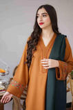 Asling - Winter 3Pcs Dhanak Embroidered Shirt - SFC129