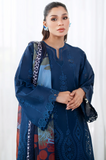Maria .B. - Winter 3PC Dhanak Embroidered Suit - SS0472