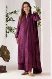 BAROQUE - Winter 3PC Dhanak Embroidered Suit - SS0486