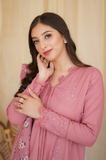 AYZEL- Winter 3PC DhanakEmbroidered Suit - SSB0317