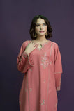 Urge - 2PC Dhanak Embroidered Shirt and Trouser - SS0902
