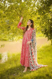 ANEELAS - Summer 3PC Lawn Digital Printed Dress - SS0798