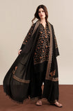 Lelani - 3PC Dhanak Embroidered Shirt With Dhanak Embroidered Dupatta and Trouser - SS01167
