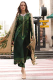 Charizma - 3PC Unstitched Dhanak Embroidered Shirt with Pashmina Printed Dupatta and Trouser - SS01150