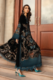 Kayseria -Winter 3PC Velvet Embroidered Suit - SS0521