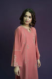 Urge - 2PC Dhanak Embroidered Shirt and Trouser - SS0902