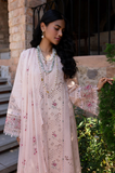 QalamKar - Summer 3PC Lawn Embroidered Suit - SS0616
