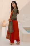 Mohagni - Winter 3PC Dhanak Embroidered Suit - SS0416