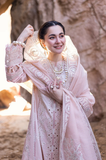 Qalamkar - Summer 3PC Lawn ChikanKari Embroidered Suit - SS0009