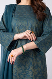 Bareeze - 3PC Dhanak Embroidered Shirt With Chiffon Embroidered Dupatta and Trouser - SS01080