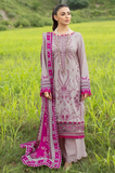 Jazmin - Winter 3PC Dhanak Embroidered Suit - SS0010