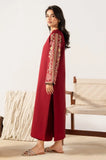 Izel Apparel - 2PC Dhanak Plain Shirt and Trouser - SS0921