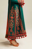 Hussain Rehar - Summer 3PC Lawn Embroidered Suit - SS02490