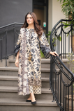 Sapphire - Winter 3PC khaddar Digital Print Dress - SS0083
