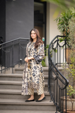 Sapphire - Winter 3PC khaddar Digital Print Dress - SS0083