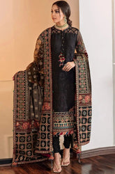 Summer 3piece Lawn Embroidered Suit - SS0760