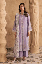 Summer 3Piece Lawn Embroidered Suit - SS0776