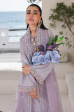 QALAMKAR - 3PC Lawn Embroidered Shirt with Monar Embroidered Dupatta and Trouser - SS0777