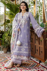 ELAF - Summer 3PC Lawn Chickankari Embroidered Suit - SS0683