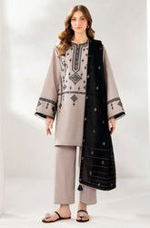 Jazmin - Summer 3PC Lawn Embroidered Suit - SS0691