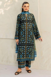 Summer 3PC Lawn Digital Printed Dress - BFB0700