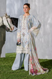 Summer 3PC Lawn chikankari Embroidered Suit - SS0780