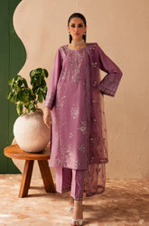 Summer 3PC Lawn Embroidered Suit - SS0680
