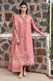 Qalamkar - Summer 3PC Lawn Embroidered Suit - SS0689