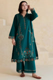Limelight - 2PC Dhanak Embroidered Shirt and Trouser - SS0965