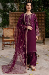 Batik - 3PC Lawn Embroidered Shirt with Chiffon Dupatta and Trouser - SS0662