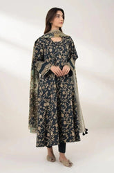 SAPPHIRE - 3PC Lawn Printed Shirt with Lawn Printed Dupatta and Trouser - SS0703