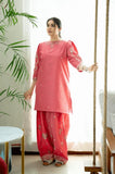 Urge - 2PC Dhanak Embroidered Shirt and Trouser- SU0134