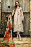 ROHEENAZ - 3PC Lawn Chikankari Embroidered Shirt with Monar Printed Dupatta and Trouser - SS0684