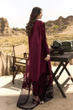 RANG RASIYA - 3PC Lawn Chikankari Embroidered Shirt with Chiffon Embroidered Dupatta and Trouser - SS0633