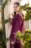 BIN ILYAS - 3PC Lawn Chikankari Embroidered Shirt with Monar Printed Dupatta and Trouser - SS0719