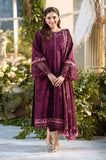 BIN ILYAS - 3PC Lawn Chikankari Embroidered Shirt with Monar Printed Dupatta and Trouser - SS0719