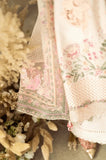 QALAMKAR - 3PC Lawn Chikankari Embroidered Shirt with Monar Embroidered Dupatta and Trouser - SS0724