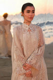 QALAMKAR - 3PC Lawn Chikankari Embroidered Shirt with Monar Embroidered Dupatta and Trouser- SS0778
