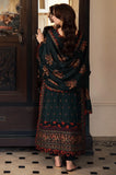 ASIM JOFA - 3PC Embroidered Dhanak Shirt with Dhanak Embroidered Dupatta and Trouser - SS01023