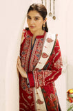 Coco by Zara Shahjahan - 3PC Dhanak Embroidered Shirt with Dhanak Embroidered Shawl and Trouser - SS0849
