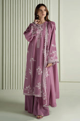 Cross Stitch - 3PC Lawn Embroidered Shirt with Lawn Embroidered Dupatta and Trouser - SS04130