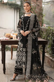 Kahf - 3PC Dhanak Embroidered Shirt With Chiffon Embroidered Dupatta and Trouser - SS01087