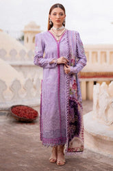 ZARPOSH - 3PC Lawn Embroidered Shirt with Monar Printed Dupatta and Trouser - SS0688