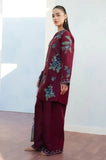 Coco by Zara Shahjahan - 3PC Lawn Embroidered Shirt with Chiffon Printed Dupatta and Trouser - SS0759